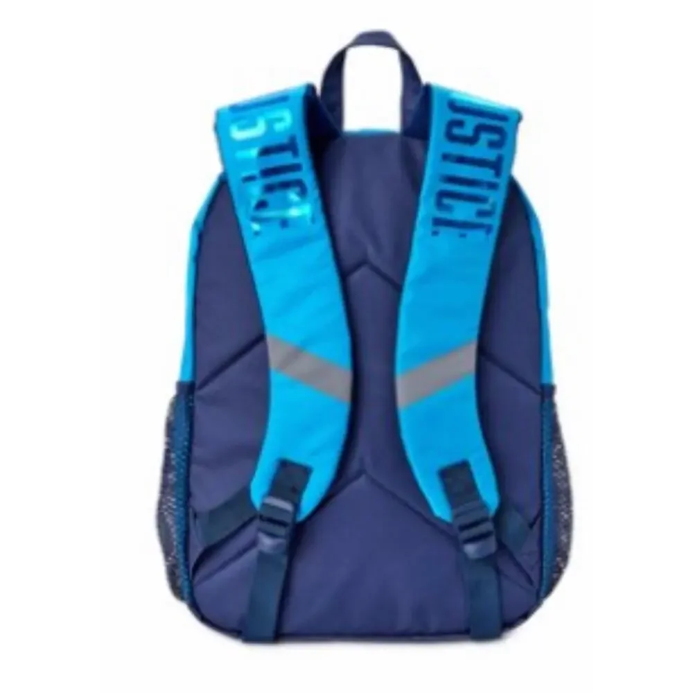Girls Justice Backpack. School Bag book bag. New with tags Blue & Black